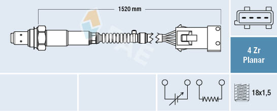 Lambda-sonde FAE 77242