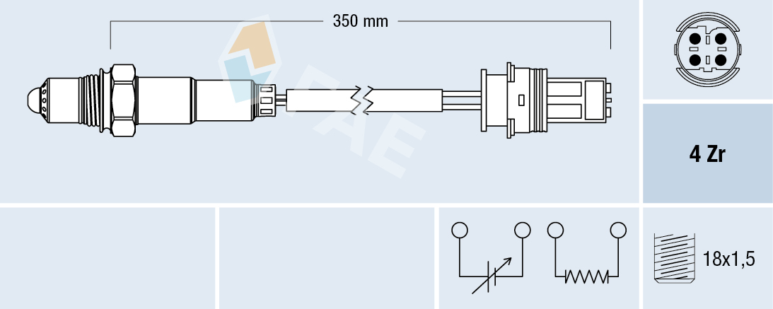 Lambda-sonde FAE 77243