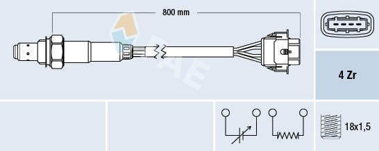 Lambda-sonde FAE 77247