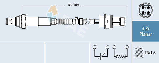 Lambda-sonde FAE 77249