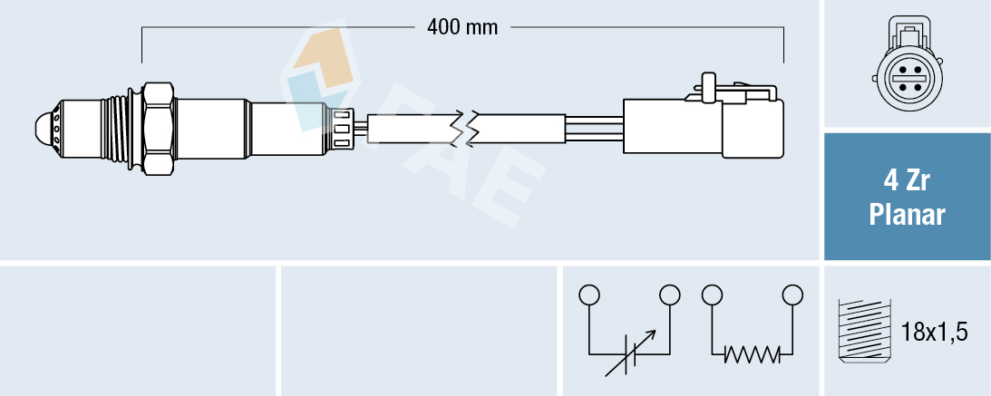 Lambda-sonde FAE 77253