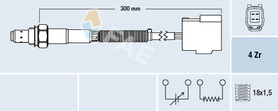 Lambda-sonde FAE 77261