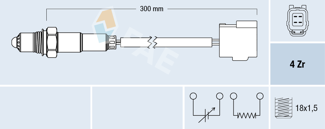 Lambda-sonde FAE 77261