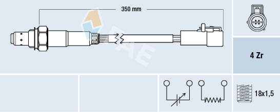 Lambda-sonde FAE 77264