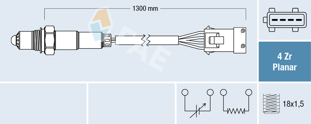 Lambda-sonde FAE 77284