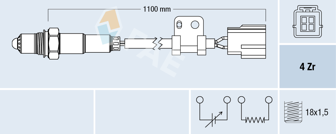 Lambda-sonde FAE 77295