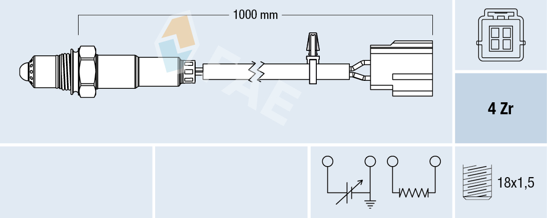 Lambda-sonde FAE 77299