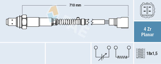 Lambda-sonde FAE 77311