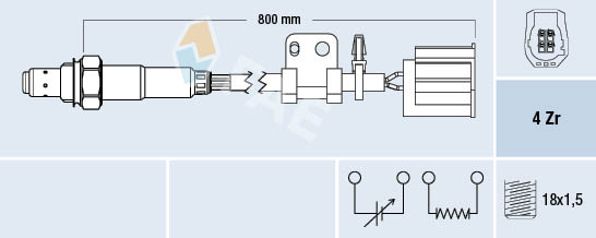 Lambda-sonde FAE 77315