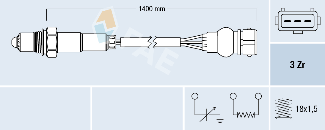 Lambda-sonde FAE 77317
