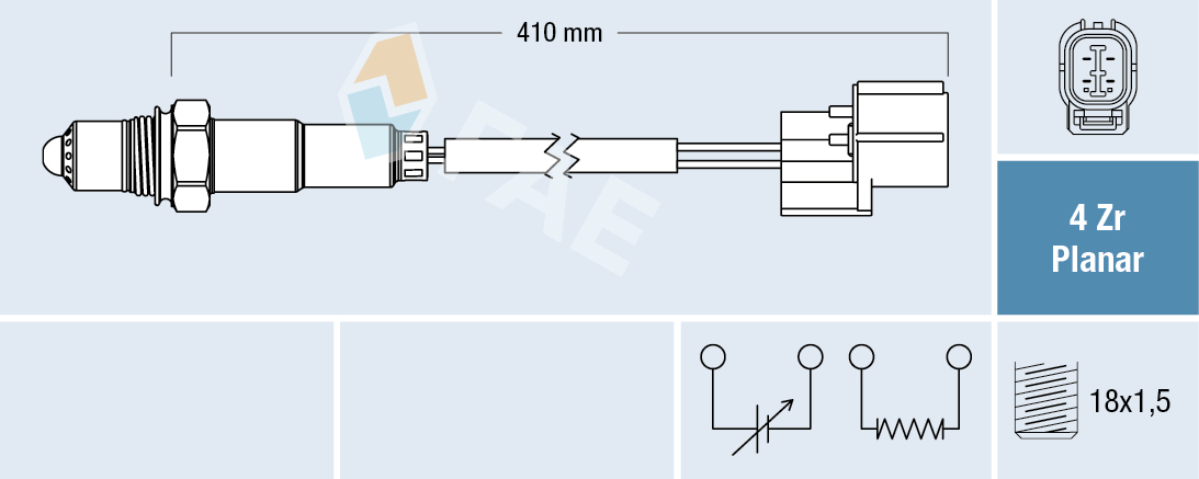 Lambda-sonde FAE 77320