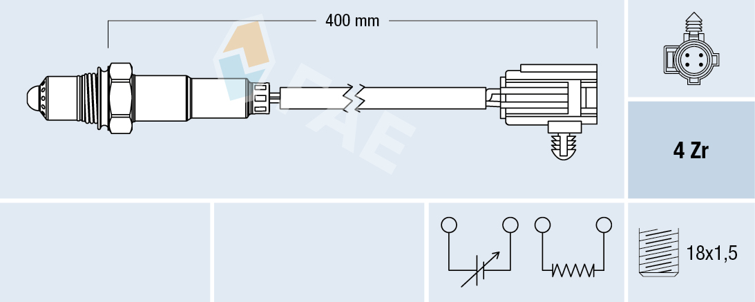 Lambda-sonde FAE 77325
