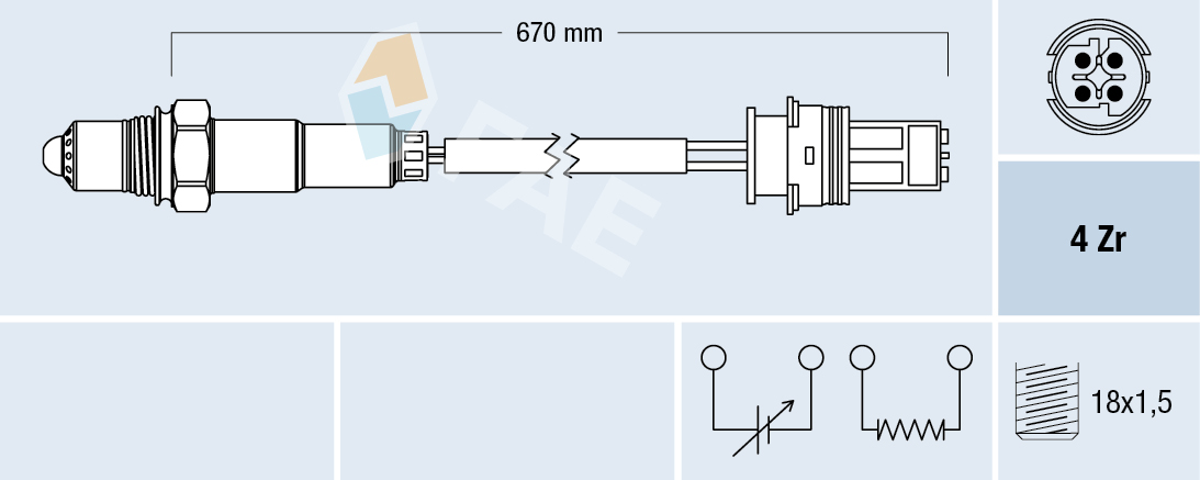 Lambda-sonde FAE 77329