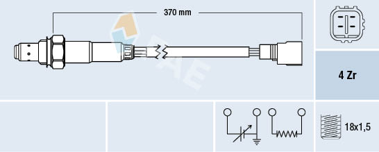 Lambda-sonde FAE 77330