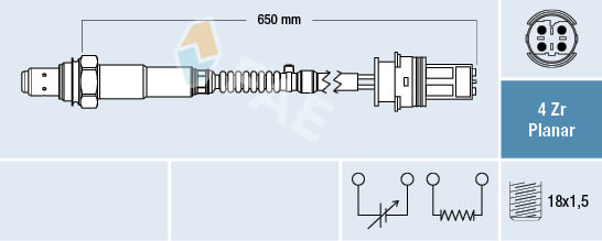 Lambda-sonde FAE 77333