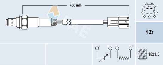 Lambda-sonde FAE 77346