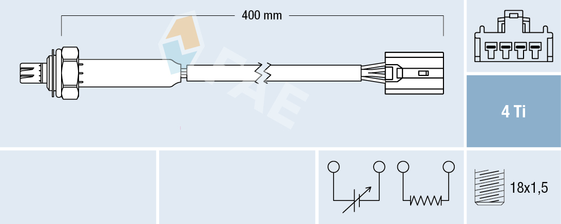 Lambda-sonde FAE 77357