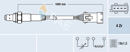 Lambda-sonde FAE 77374