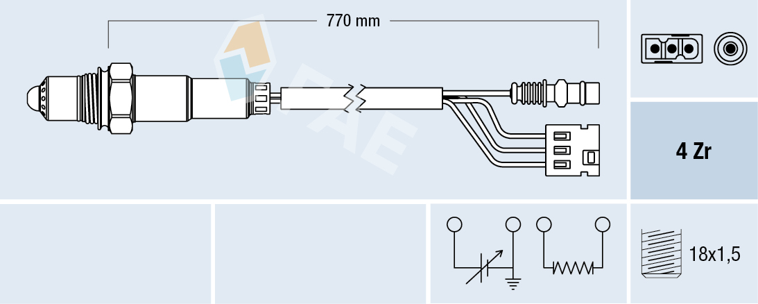 Lambda-sonde FAE 77379