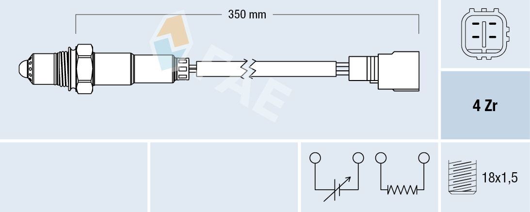 Lambda-sonde FAE 77385
