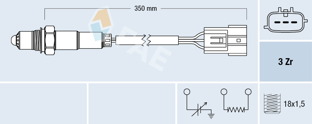 Lambda-sonde FAE 77390