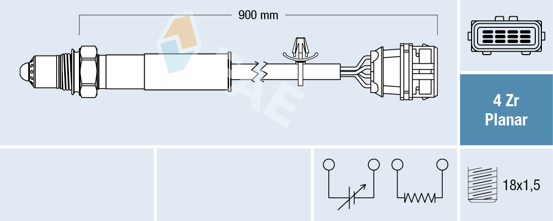 Lambda-sonde FAE 77415
