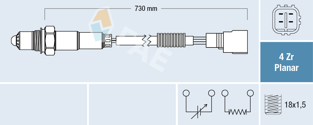 Lambda-sonde FAE 77423