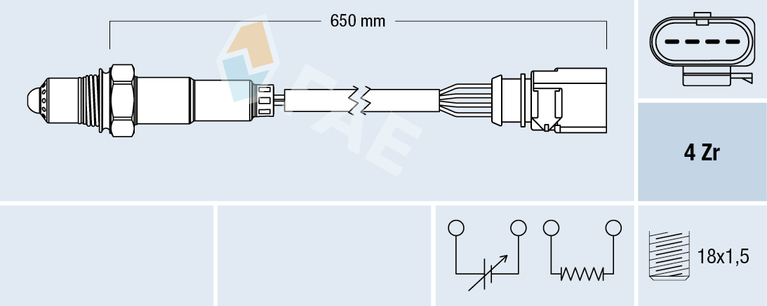 Lambda-sonde FAE 77440