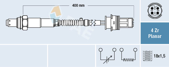 Lambda-sonde FAE 77445