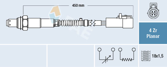 Lambda-sonde FAE 77447