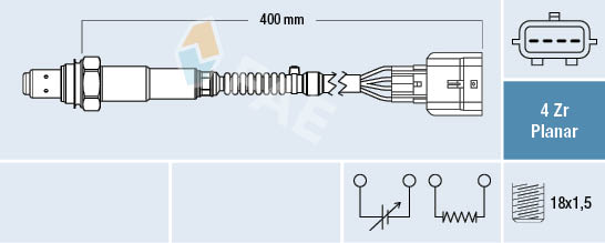 Lambda-sonde FAE 77448