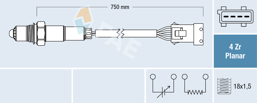 Lambda-sonde FAE 77449