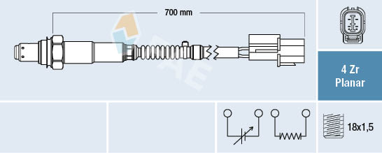 Lambda-sonde FAE 77450