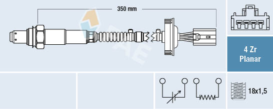 Lambda-sonde FAE 77451