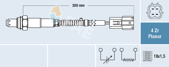Lambda-sonde FAE 77452