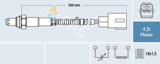 Lambda-sonde FAE 77454