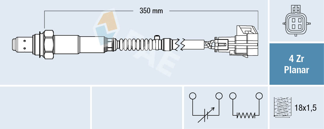 Lambda-sonde FAE 77462