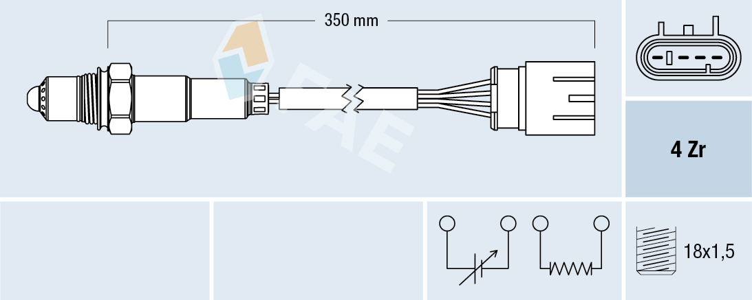 Lambda-sonde FAE 77465