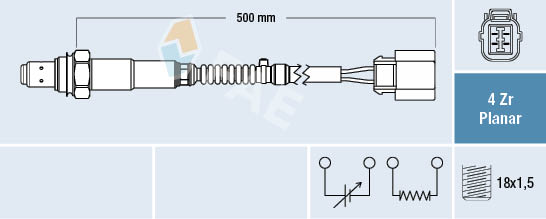 Lambda-sonde FAE 77474
