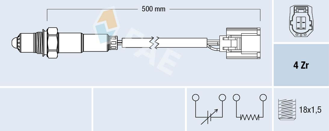 Lambda-sonde FAE 77503