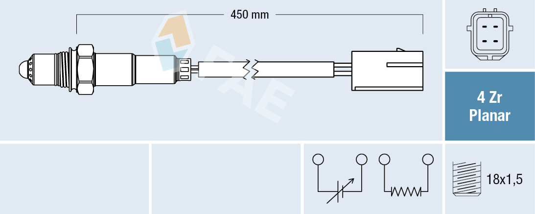 Lambda-sonde FAE 77531