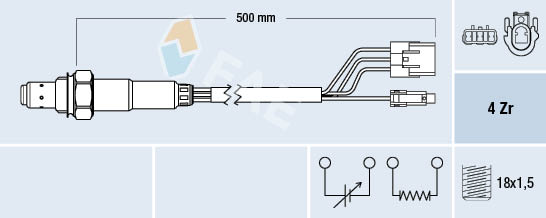 Lambda-sonde FAE 77559