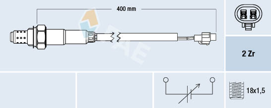 Lambda-sonde FAE 77560