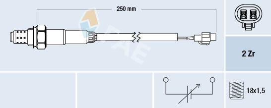 Lambda-sonde FAE 77561