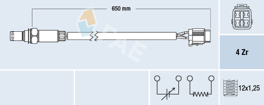 Lambda-sonde FAE 77564