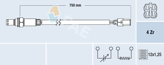 Lambda-sonde FAE 77570