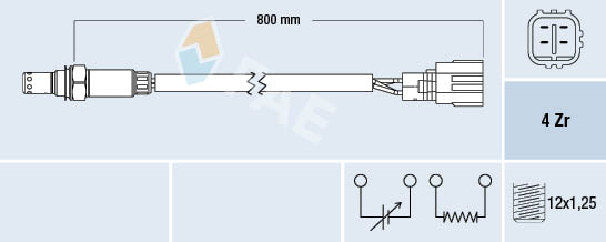 Lambda-sonde FAE 77574