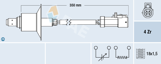 Lambda-sonde FAE 77577