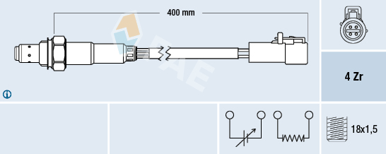 Lambda-sonde FAE 77578