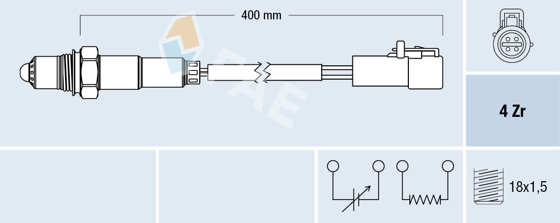 Lambda-sonde FAE 77578